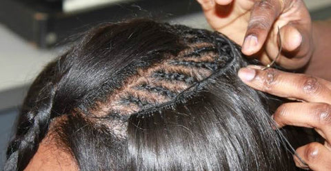 How to braid your hair for a sew-in