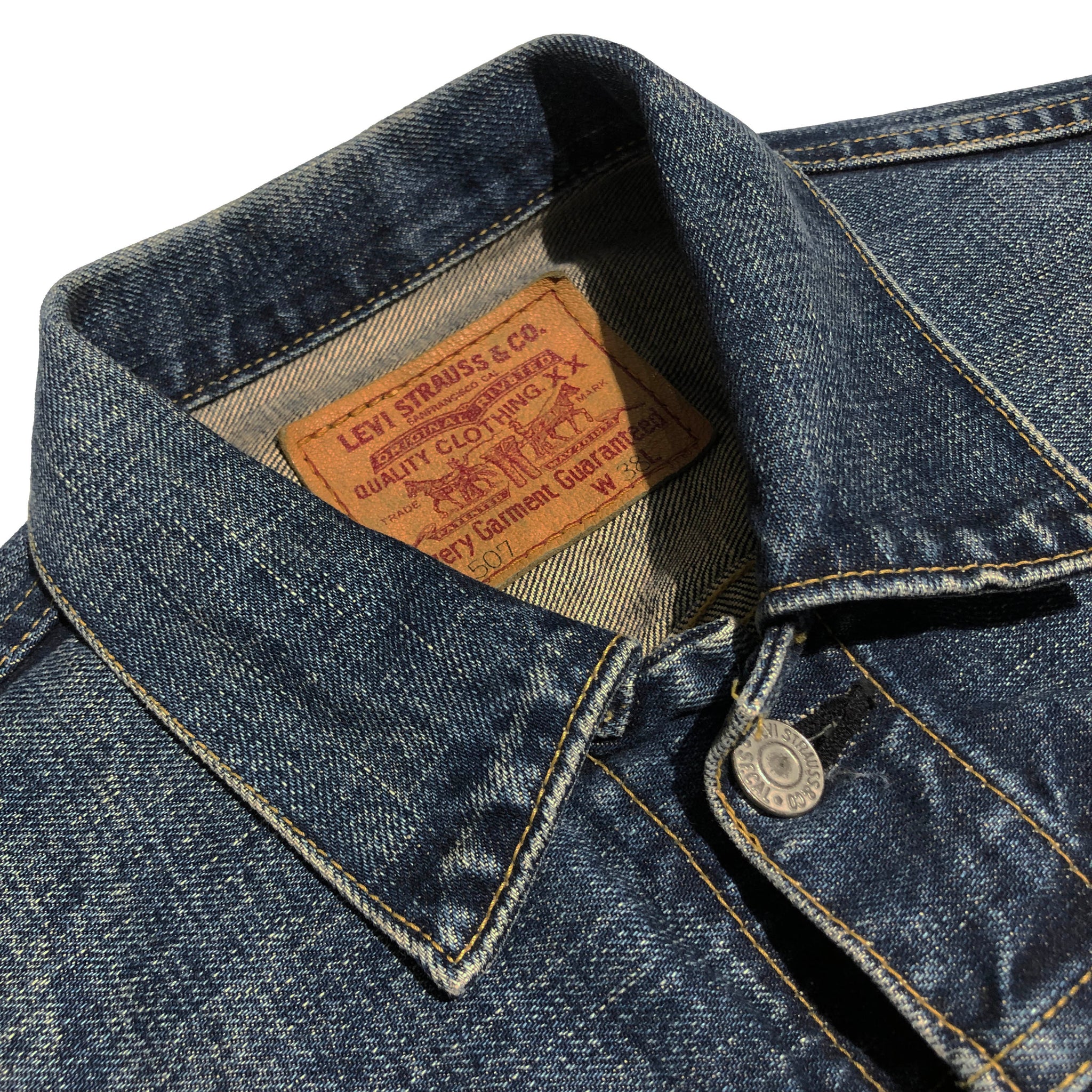 LEVI'S 507 BIGE TYPEII DENIM JACKET – CRAFTMAN