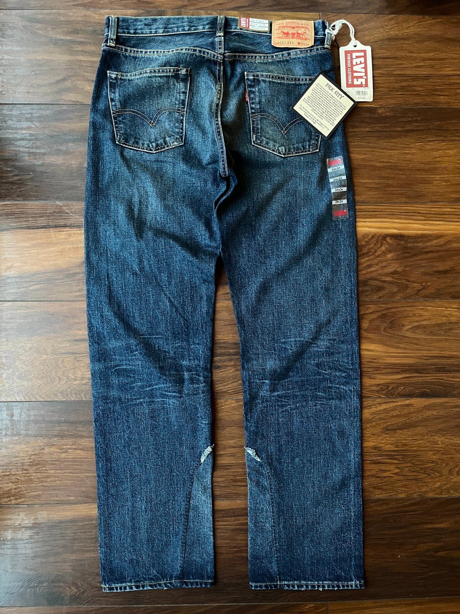 LEVI'S VINTAGE CLOTHING 1961 551Z JEAN – CRAFTMAN