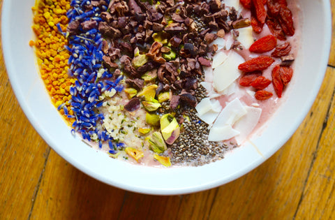 indi chocolate smoothie bowl