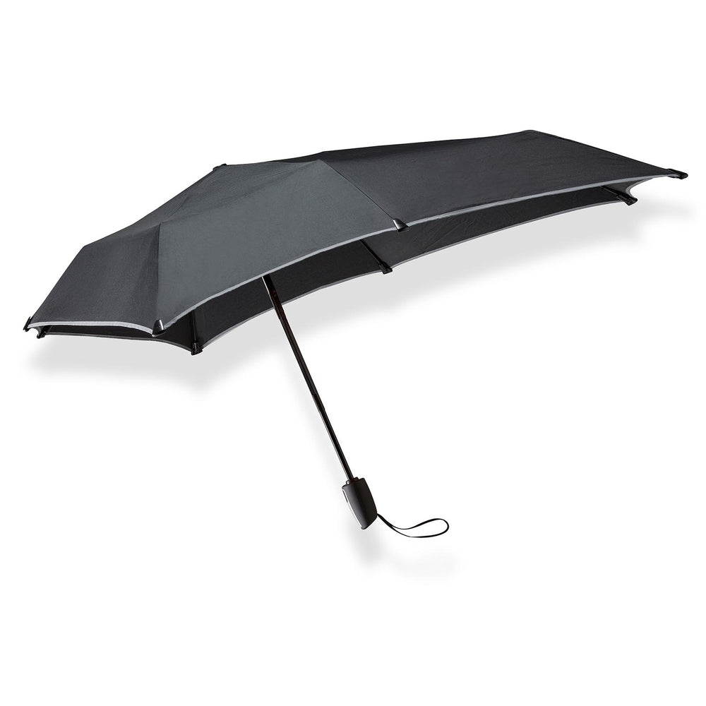 Senz AOC Deluxe Folding Windproof Umbrella - Pure Black 