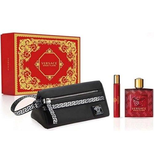 versace eros flame cologne gift set