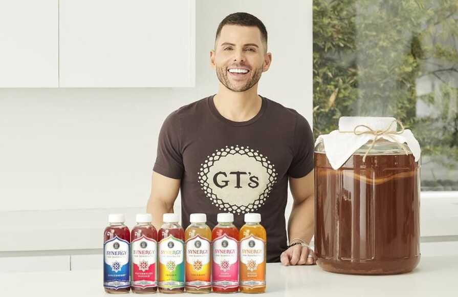 GT Dave with SYNERGY Kombucha