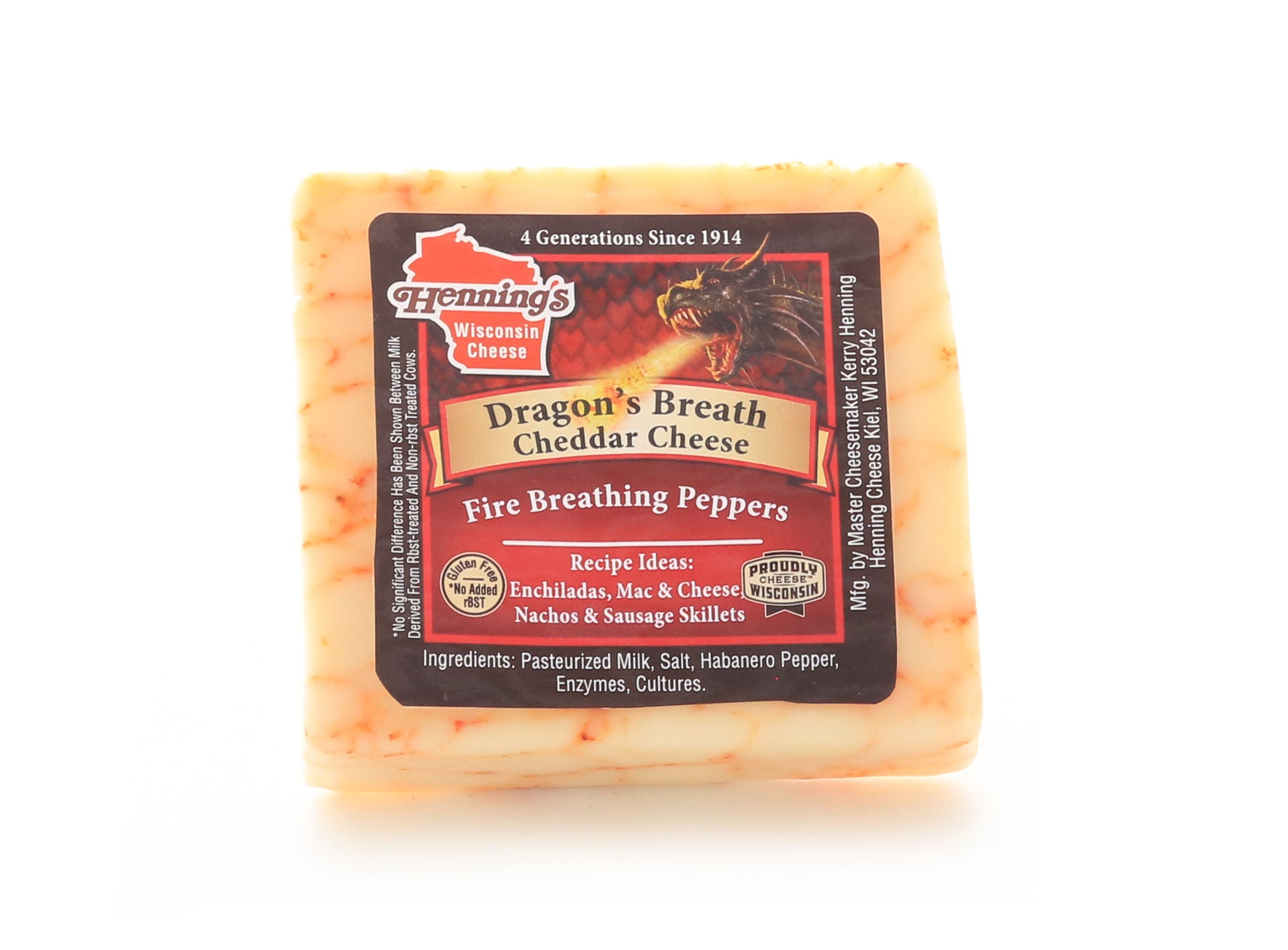 Dragon S Breath Cheddar Wisconsin Cheese Mart