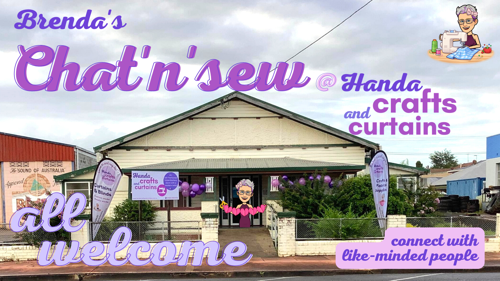 brenda's chat'n'sew at handa crafts and curtains casino nsw flood relief 