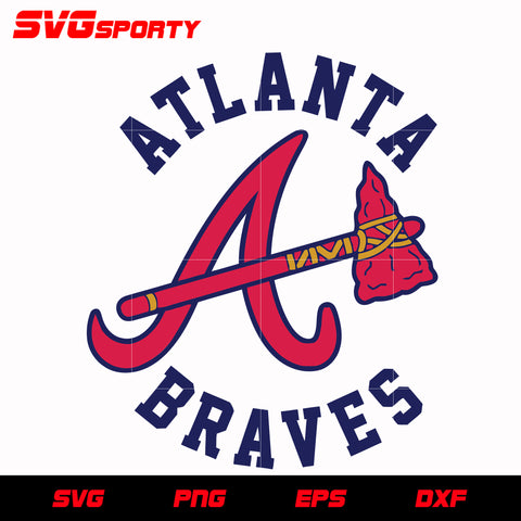 Braves Vertical Flag Baseball SVG PNG Cut File Digital Transfer Atlant –  Tilted Pineapple Designs