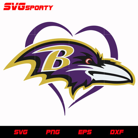 This Girl Loves Her Baltimore Ravens Svg, Sport Svg, Lo - Inspire