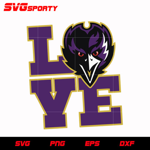 This Girl Loves Her Baltimore Ravens Svg, Sport Svg, Lo - Inspire