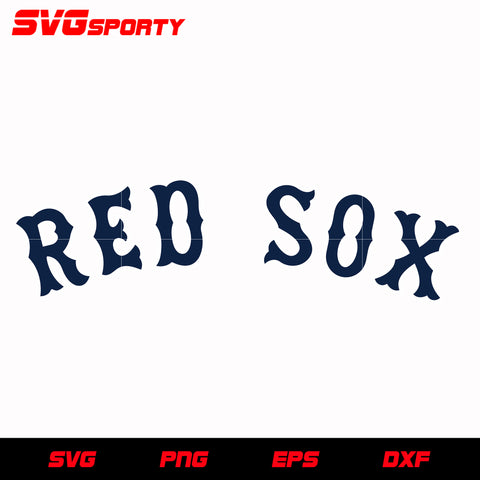 Boston Red Sox SVG Cut Files - vector svg format