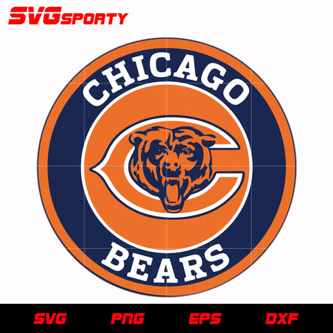 Chicago Bears C with Letter Svg Png online in USA