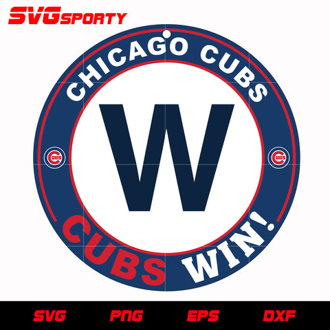 Chicago Cubs SVG File – Vector Design in, Svg, Eps, Dxf, and Jpeg