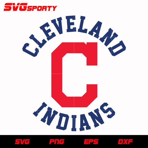 Cleveland Guardians Leopard Logo MLB Team SVG Digital File