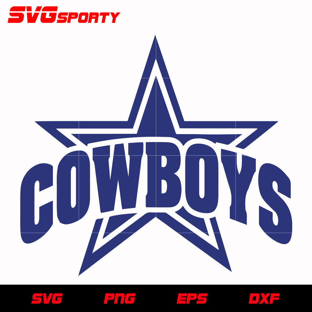 Dallas Cowboys Logo Vector Dallas Cowboys Svg Dxf Logo Silhouette