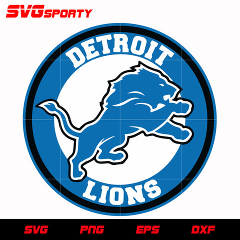 NFL Logo Detroit Lions, Detroit Lions SVG, Vector Detroit Lions Clipart Detroit  Lions American Football Kit Detroit Lions, SVG, DXF, PNG, American Football  Logo Vector Detroit Lions EPS Download NFL-files For Silhouette