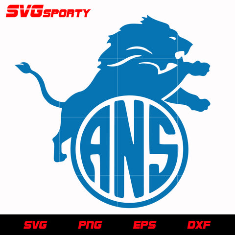 Lions svg, Sports team svg  svg, png, eps, dxf, pdf - ClipInk