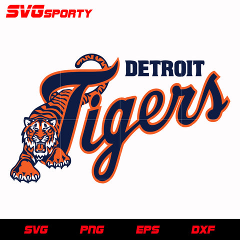 Tiger Baseball Scribble Circle SVG - Payhip