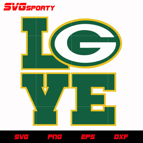 Logo green bay packers SVG file, PNG file, EPS file, DXF file – lasoniansvg