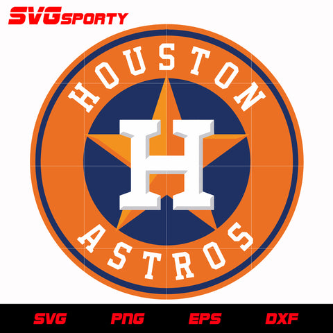 Heart Houston Astros SVG, Houston Astros Heart Vector