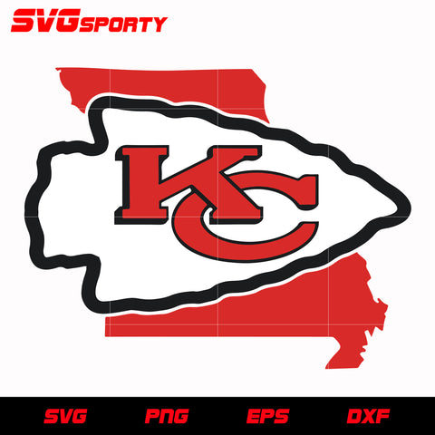 Kansas City Chiefs Love My Chiefs svg, nfl svg, eps, dxf, png, digital –  SVG Sporty