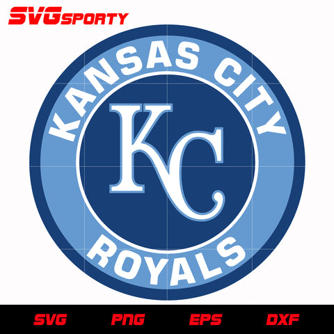 Kansas City Royals SVG • MLB Baseball Team T-Shirt Design SVG Cut Files