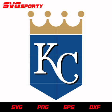 Kansas City Royals Circle Logo svg, mlb svg, eps, dxf, png