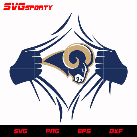 Los Angeles Rams Helmet svg, nfl svg, eps, dxf, png, digital file – SVG  Sporty