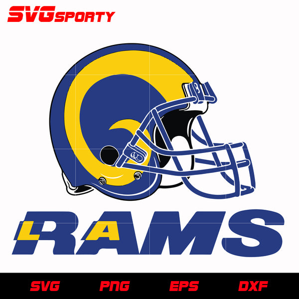LOS ANGELES RAMS NFL Football Helmet with REVO PRISMATIC Visor / Eye Shield