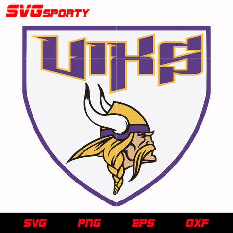 Heart Minnesota Vikings NFL Team SVG Digital File