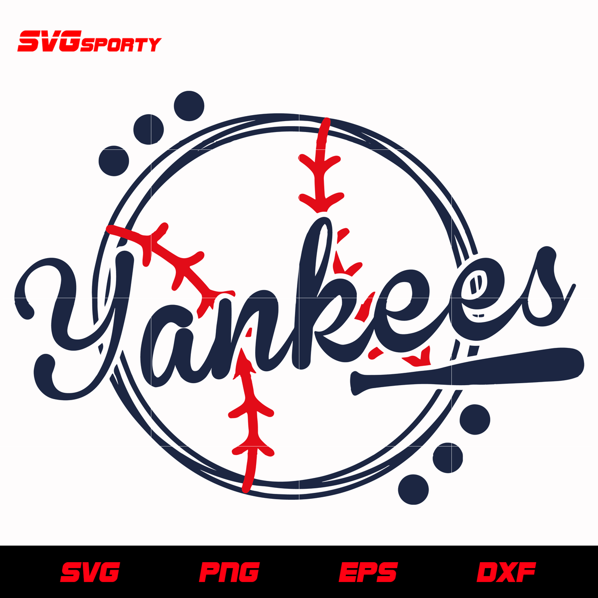 New York Yankees Baseball SVG, mlb svg, eps, dxf, png, digital file ...