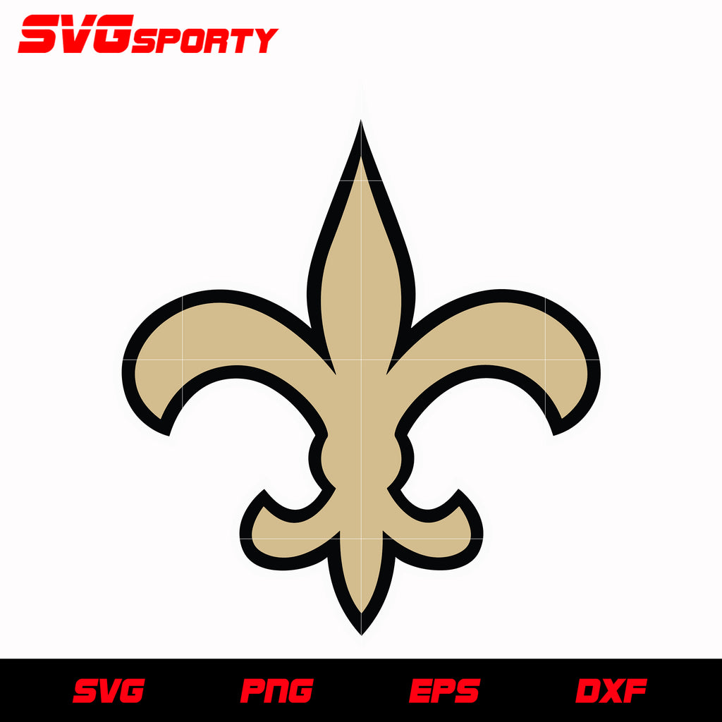 New Orleans Saints Logo Svg Nfl Svg Eps Dxf Png Digital File Svg Sporty 3620