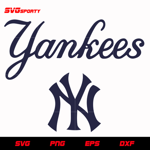 MLB Logo New York Yankees, New York Yankees SVG, Vector New York Yankees  Clipart New York Yankees Baseball Kit New York Yankees, SVG, DXF, PNG,  Baseball Logo Vector New York Yankees EPS