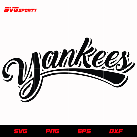 New York Yankees Heart Logo svg, mlb svg, eps, dxf, png, digital file – SVG  Sporty