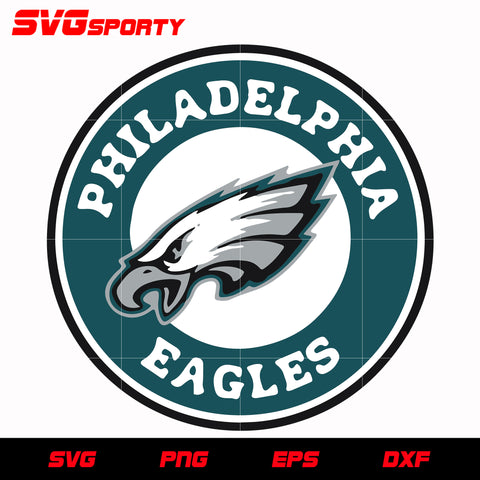 Philadelphia Eagles Heart Logo svg, nfl svg, eps, dxf, png, digital fi – SVG  Sporty