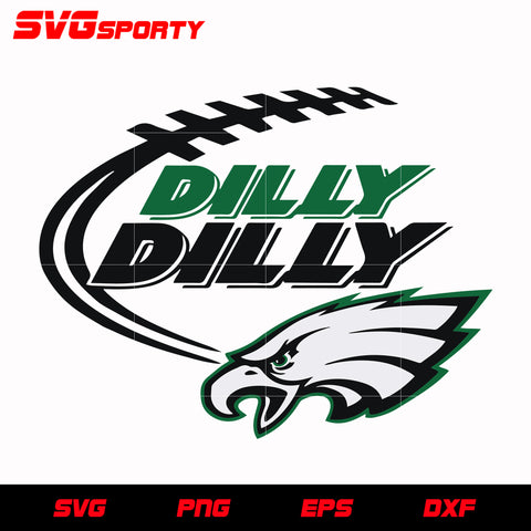 Philadelphia Eagles Beat Heart svg eps dxf png file