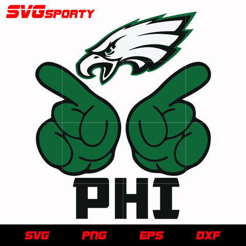 Philadelphia Eagles Heart, Philadelphia Eagles Love svg,eps,dxf,png file
