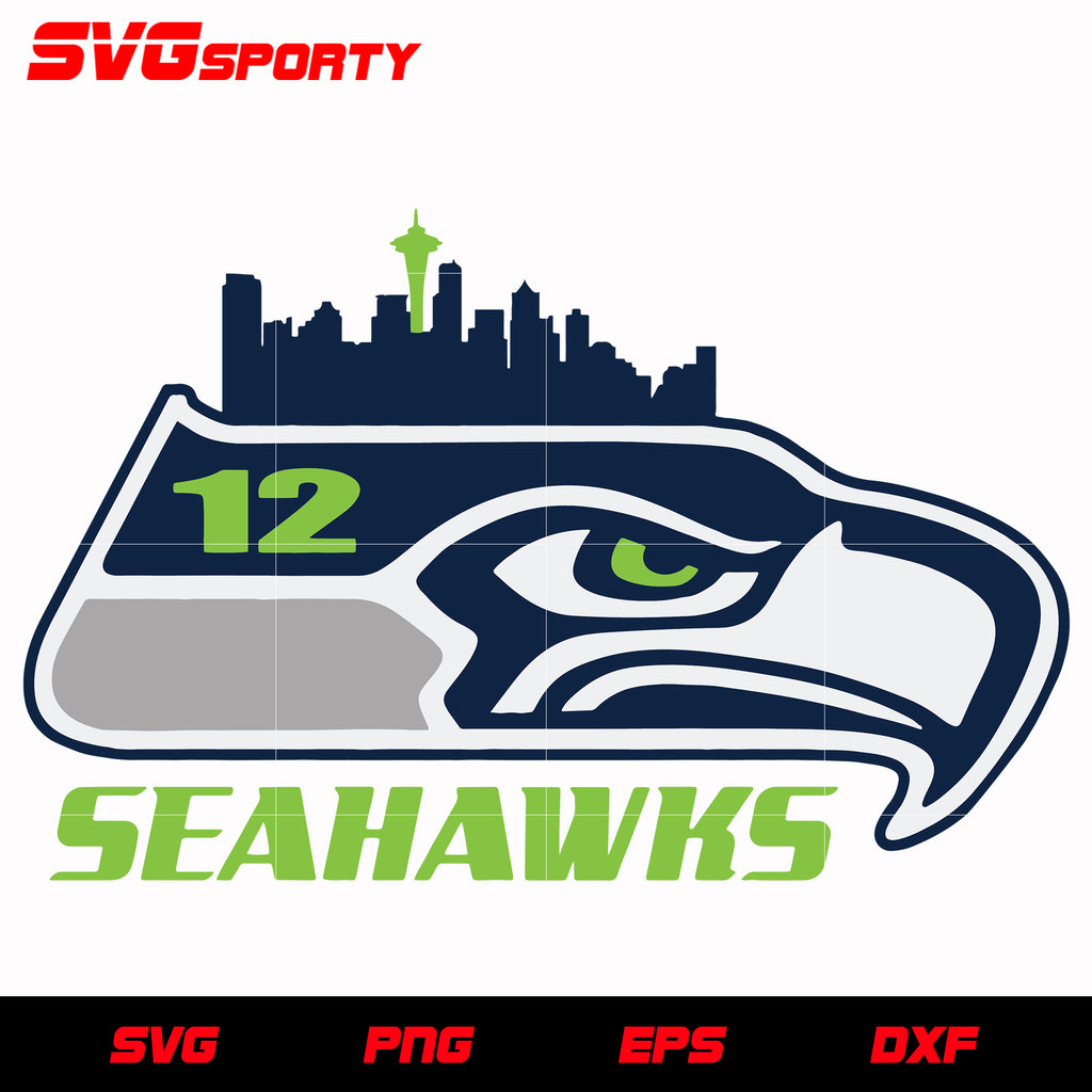 Seattle Seahawks Logo 2 svg, nfl svg, eps, dxf, png, digital file SVG