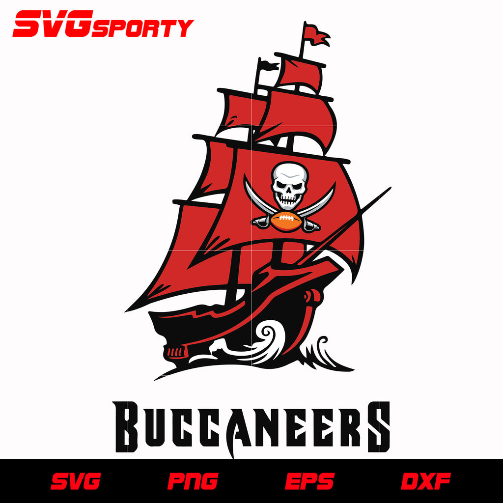 Tampa Bay Buccaneers Ship Logo Svg Nfl Svg Eps Dxf Png Digital Fi