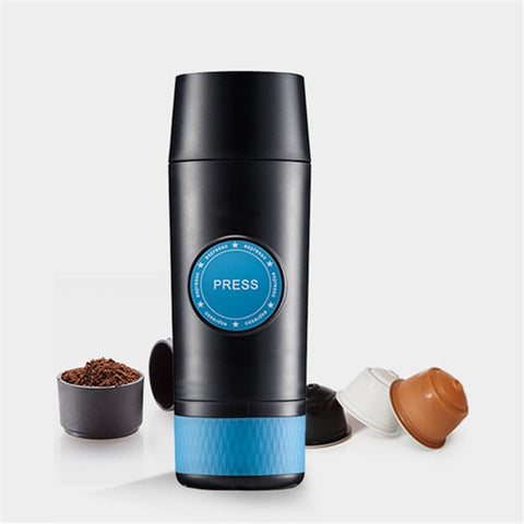 Barista Flip 2-in-1 Capsule & Ground Portable Mini Espresso Coffee Mac –  GoatyGoaty