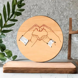 Newborn Hospital Wristband Keepsake Holder - GoatyGoaty