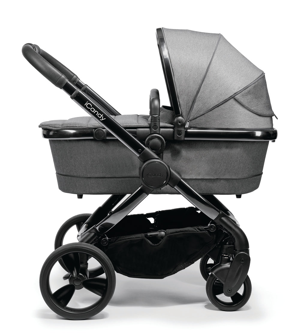 grey icandy pram