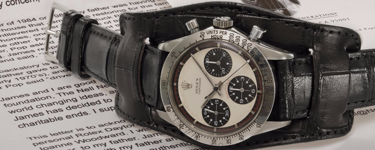 Rolex Cosmograph Daytona of the American actor Paul Newman Wonders of Luxury