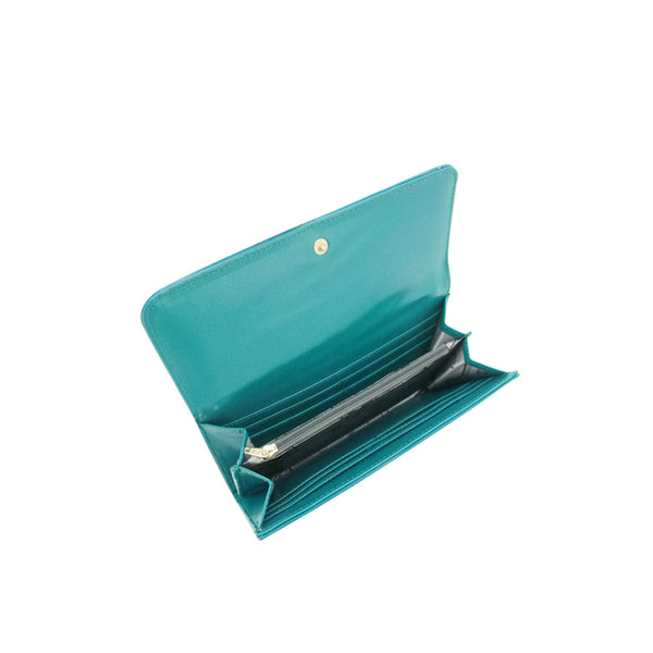 Anna Smith Milly Teal Quilted Purse - Bag Envy