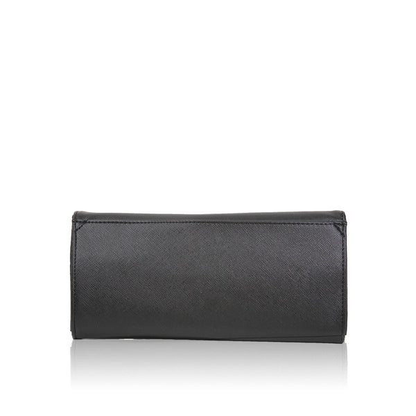 LYDC Verse Black Envelope Clutch Bag - Bag Envy