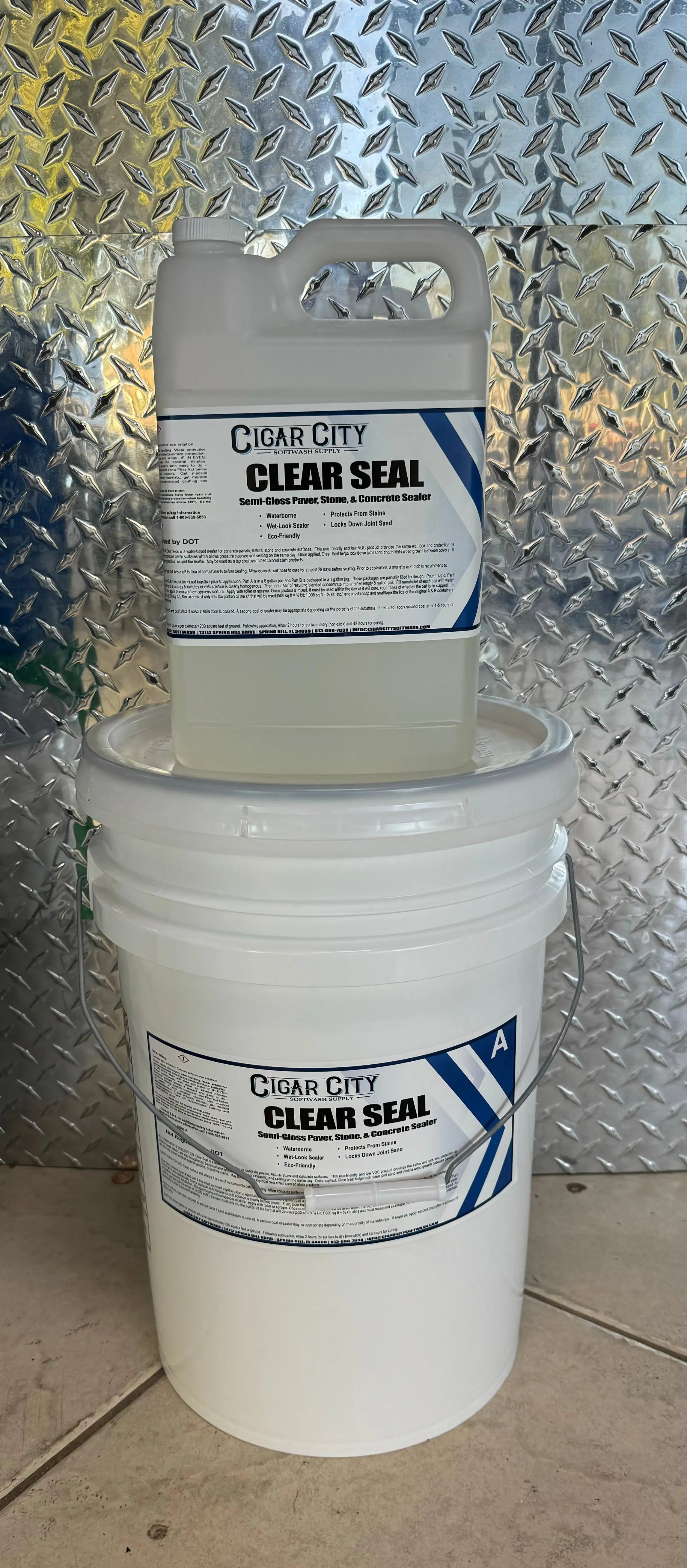 Cigar City Guardian Clear Seal Paver Sealer ITD