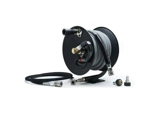 100' Premium Hose Reel Kit - Assembled - Cigarcity Softwash