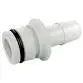 3/4” QA x 3/4” HB Straight Fitting w/ O-Ring, Nylon - Cigarcity Softwash