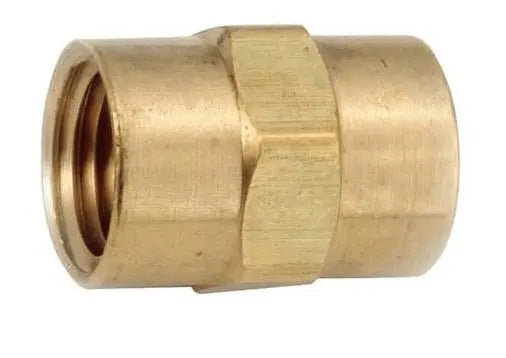 3/8” x 3/8” Brass Coupler - Cigarcity Softwash