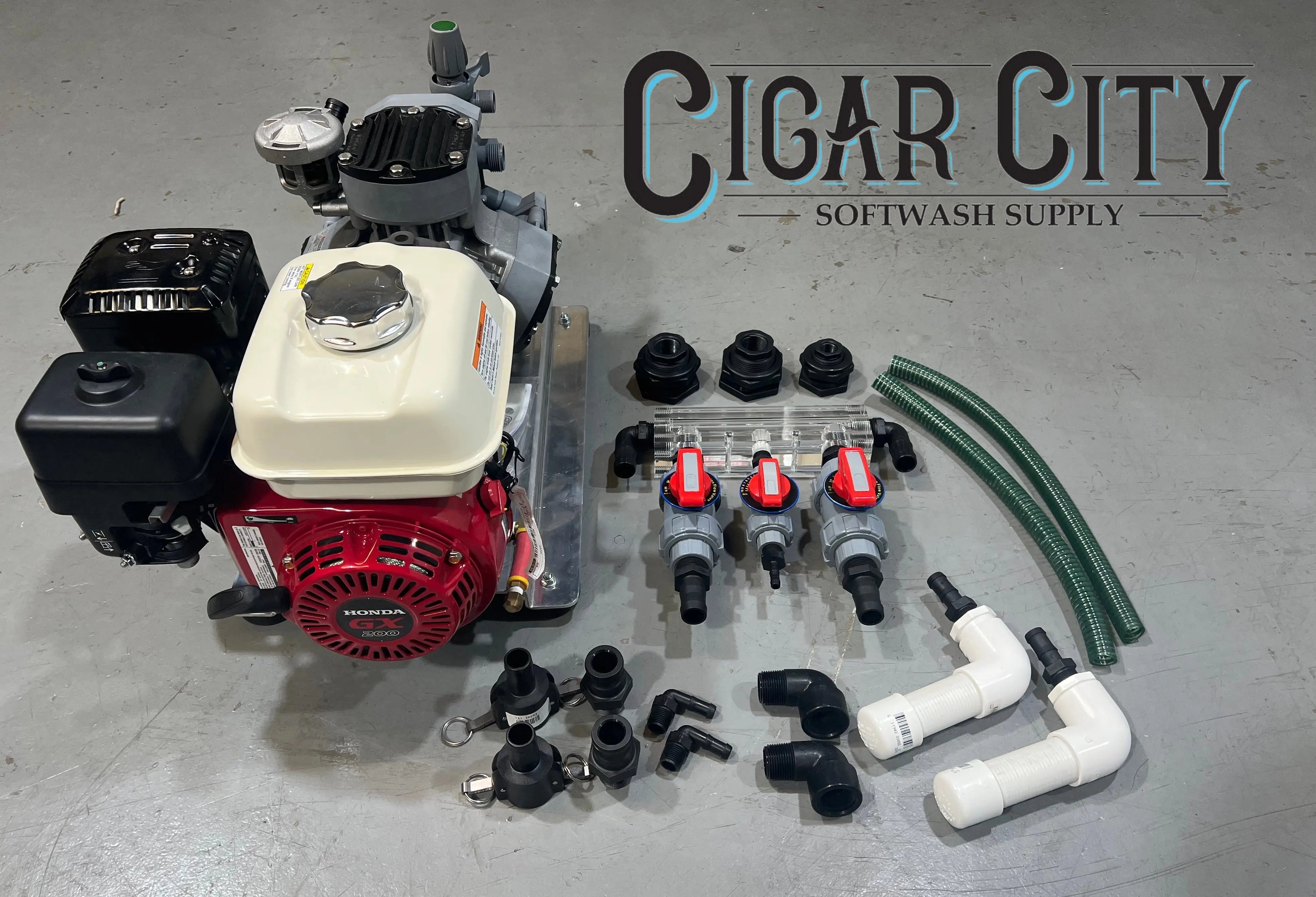 Gas Roof Pump Kit - Honda P40 Electric Start - Cigarcity Softwash