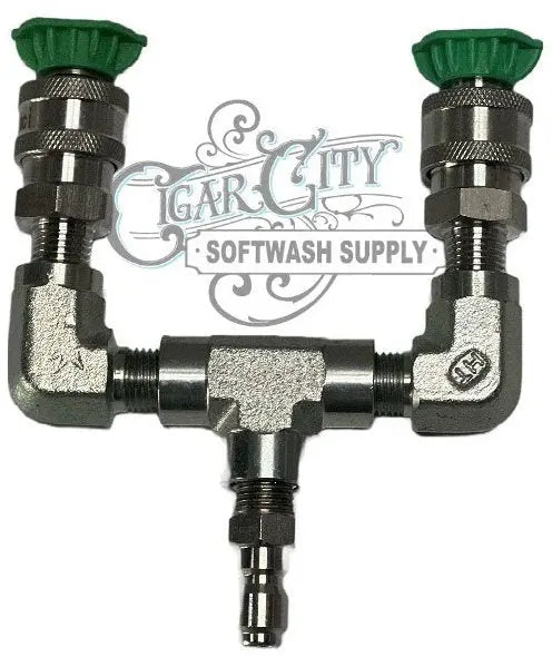 Twin Pressure Nozzle Kit - Cigarcity Softwash