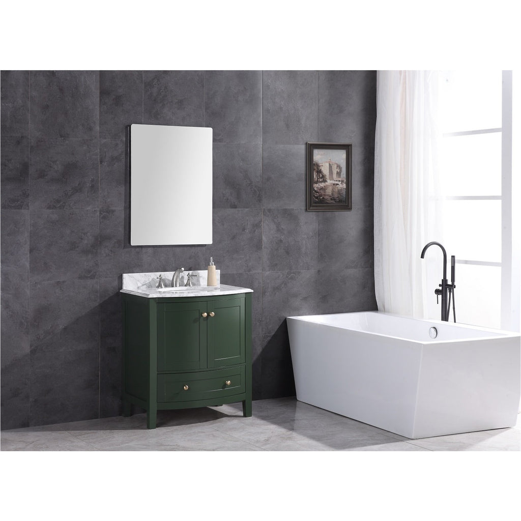 Legion Furniture 30 Vogue Green Bathroom Vanity Pvc